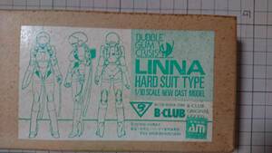 B-CLUB　バブルガムクライシス　1/10　LINNA ハードスーツタイプ