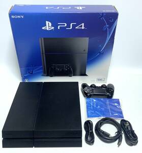 【動作確認済み】 PlayStation4 ジェットブラック 500GB CUH-1200A B01 FW最新9.60 PS4 Jet Black 