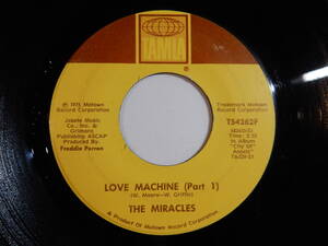 Miracles Love Machine / (Part 2) Tamla US T54262F 200267 SOUL DISCO ソウル ディスコ レコード 7インチ 45