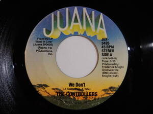 Controllers We Don't / Gunning For Love Juana US JUX-3426 200350 SOUL ソウル レコード 7インチ 45