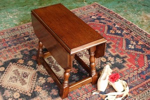 イギリスアンティーク家具 コーヒーテーブル バタフライテーブル ドロップリーフ/テーブル テーブル 英国製 A-151