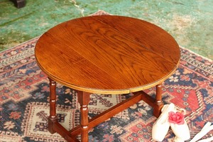 イギリスアンティーク家具 コーヒーテーブル バタフライテーブル ドロップリーフ/テーブル テーブル 英国製 A-120