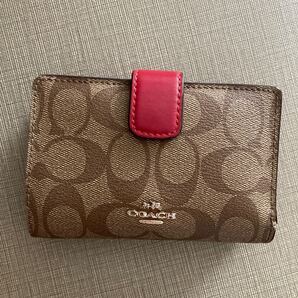 COACH 二つ折り財布 シグネチャー