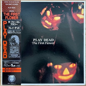 LP■NEW WAVE/PLAY DEAD/THE FIRST FLOWER/VAP 35139-25/国内85年ORIG JAPAN ONLY OBI/帯 美盤/プレイデッド/ファーストフラワー/GOTHIC