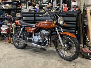750ss!! マッハⅢ 72年式 ニューペイント!! 売り切り!!予備検査付き納車!!!5000番台ド初期型!!