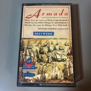 Armada < less ...> ~ Ferrie pe2.( Spain ). Elizabeth 1.( England ) period. .. music Michael * Chance west Germany record cassette tape #