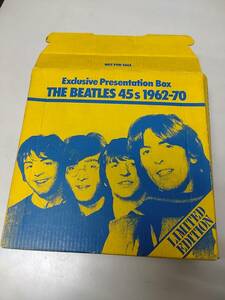 ザ・ビートルズ Exclusive Presentation Box THE BEATLES 45s 1962-70 / 1976年 7インチ23枚組BOX