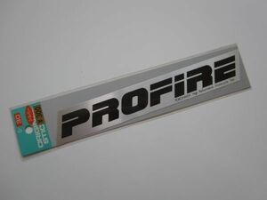 当時物 PROFIRE YOKOHAMA シルバー ステッカー/デカール 自動車 バイク オートバイ カー用品 パーツ アクセサリー レーシング F1 S14