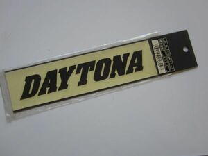 DAYTONA デイトナ ロゴ ステッカー/当時物 デカール 自動車 バイク オートバイ カー用品 レーシング ③ S16