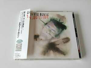 David Bowie / 1.OUTSIDE The Nathan Adler Diaries:a hyper cycle 帯付CD BVCA677 95年リリース,Brian Enoプロデュース,ボートラ追加