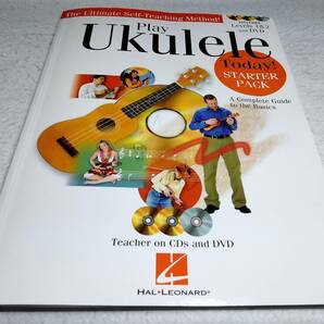 ＜洋書＞ウクレレ　教本　ベーシック『Play Ukulele Today!: Starter Pack』CD/DVD付き(Level1&2)～スターターパック