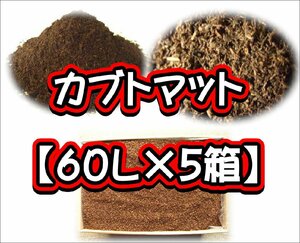 【完熟発酵カブトマット】カブトマット60L（大袋）【５箱】