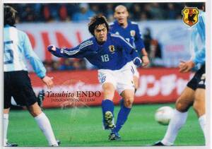 2003 日本代表 オフィシャルカード #27 ガンバ大阪 遠藤保仁