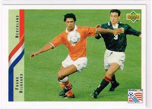 1994 UPPER DECK WORLD CUP #141 オランダ代表 フランク・ライカールト Frank Rijkaard アッパーデック ワールドカップ USA UD