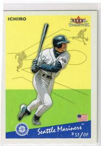 2002 MLB Fleer Tradition #88 Ichiro Suzuki フレア イチロー ショートプリント SP