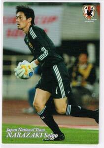 2010 カルビー サッカー日本代表チップスカード #03 名古屋グランパス 楢崎正剛