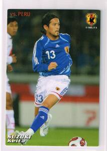2007 カルビー Jリーグチップスカード 日本代表 カード #PE-09 浦和レッズ 鈴木啓太