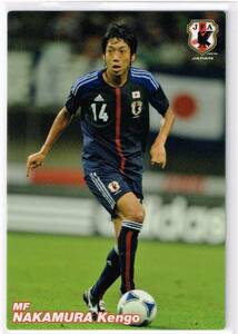 2013 カルビー サッカー日本代表チップスカード 第1弾 #20 川崎フロンターレ 中村憲剛