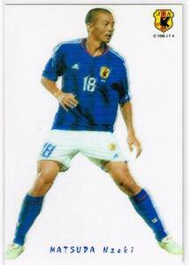 2005 カルビー サッカー日本代表チップスカード ポートレート #P-09 横浜Fマリノス 松田直樹