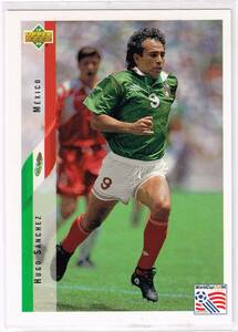 1994 UPPER DECK WORLD CUP #29 メキシコ代表 ウーゴ・サンチェス Hugo Sanchez アッパーデック ワールドカップ USA UD