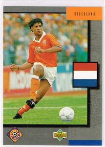 1994 UPPER DECK WORLD CUP #UD16 オランダ代表 フランク・ライカールト Frank Rijkaard アッパーデック ワールドカップ USA UD
