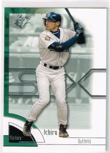 2002 MLB Upper Deck SPx #13 Ichiro Suzuki UD アッパーデック イチロー