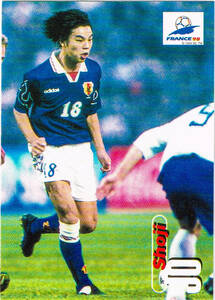 1998 PANINI WORLD CUP #115 日本代表 横浜マリノス 城彰二 パニーニ フランスワールドカップ