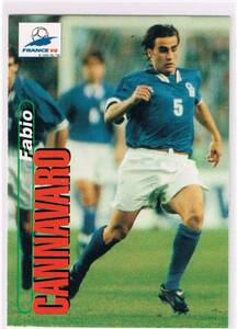 1998 PANINI WORLD CUP #18 イタリア代表 パルマ ファビオ・カンナヴァーロ Fabio CANNAVARO パニーニ フランスワールドカップ