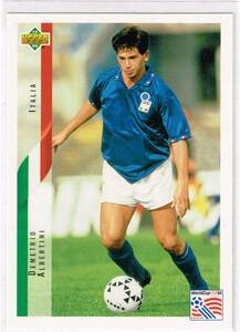 1994 UPPER DECK WORLD CUP #122 イタリア代表 デメトリオ・アルベルティーニ Demetrio Albertini アッパーデック ワールドカップ USA UD