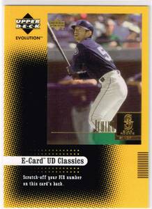 2001 MLB Upper Deck Evolution E-Card UD Classics #EC6 Ichiro アッパーデック イチロー ルーキー