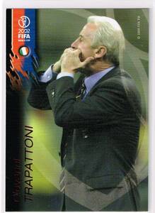 2002 PANINI WORLD CUP #78 イタリア代表 監督 ジョヴァンニ・トラパットーニ Giovanni Trapattoni パニーニ 日韓ワールドカップ