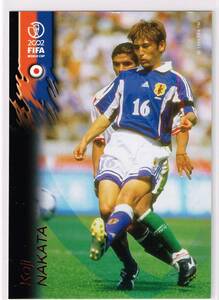 2002 PANINI WORLD CUP #30 日本代表 鹿島アントラーズ 中田浩二 パニーニ 日韓ワールドカップ