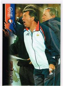 2002 PANINI WORLD CUP #67 フランス代表 監督 ロジェ・ルメール Roger Lemerre パニーニ 日韓ワールドカップ