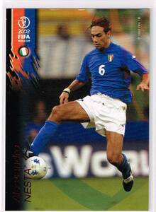 2002 PANINI WORLD CUP #82 イタリア代表 ラツィオ アレッサンドロ・ネスタ Alessandro Nesta パニーニ 日韓ワールドカップ