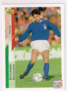 1994 UPPER DECK WORLD CUP #126 イタリア代表 アレッサンドロ・コスタクルタ Alessandro Costacurta アッパーデック ワールドカップ USA