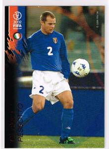 2002 PANINI WORLD CUP #83 イタリア代表 ユヴェントス ジャンルカ・ペッソット Gianluca Pessotto パニーニ 日韓ワールドカップ