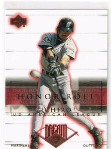 2002 MLB Upper Deck Honor Roll #18 Ichiro Suzuki UD アッパーデック イチロー 