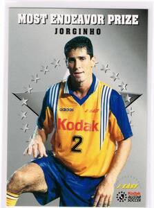 1997 Jリーグオフィシャルトレーディングカード Jカード オールスター #AS40 敢闘賞 鹿島アントラーズ ジョルジーニョ Jorginho