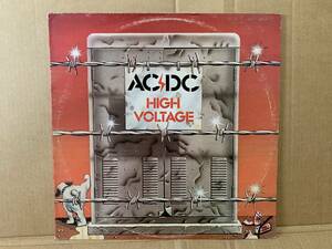  Australia record AC/DC High Voltage Blue + Yellow label record clean..