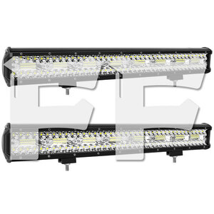 送料無料● 23インチ LED ワークライト 作業灯 480W 6500K ホワイト 照明 トラック SUV ボート 建設機械 12V/24V兼用 2個