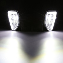 For 2016～2018年式 Chevy Silverado 1500 シボレー 22W LED フォグランプ ドライビングライト ホワイト ブラック DOT承認_画像9