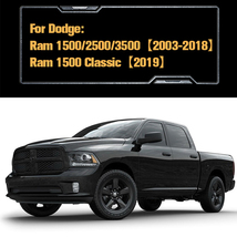 送料無料● For 2003~2018年式 Dodge Ram 1500 2500 3500 LEDナンバープレートライト アセンブリ ブラックハウジング クリアパネル 5500K_画像8