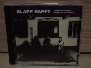 CD[プログレ] SLAPP HAPPY CASABLANCA MOON + DESPERATE STRAIGHTS スラップ・ハッピー