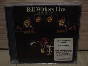 CD[SOUL] BILL WITHERS LIVE AT CARNEGIE HALL ビル・ウィザース