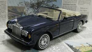 ★レア絶版*フランクリンミント*1/24*1993 Rolls-Royce Corniche IV Anniversary Edition*ロールス