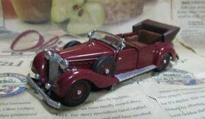 * rare out of print * Franklin Mint *1/43*1939 Mercedes Benz 770K Cabriolet bar gun ti