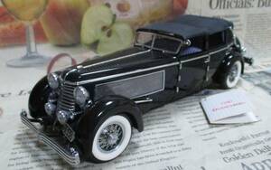 * ultra rare * out of print * Franklin Mint *1/24*1940 Duesenberg SJ Convertible Town Car black 