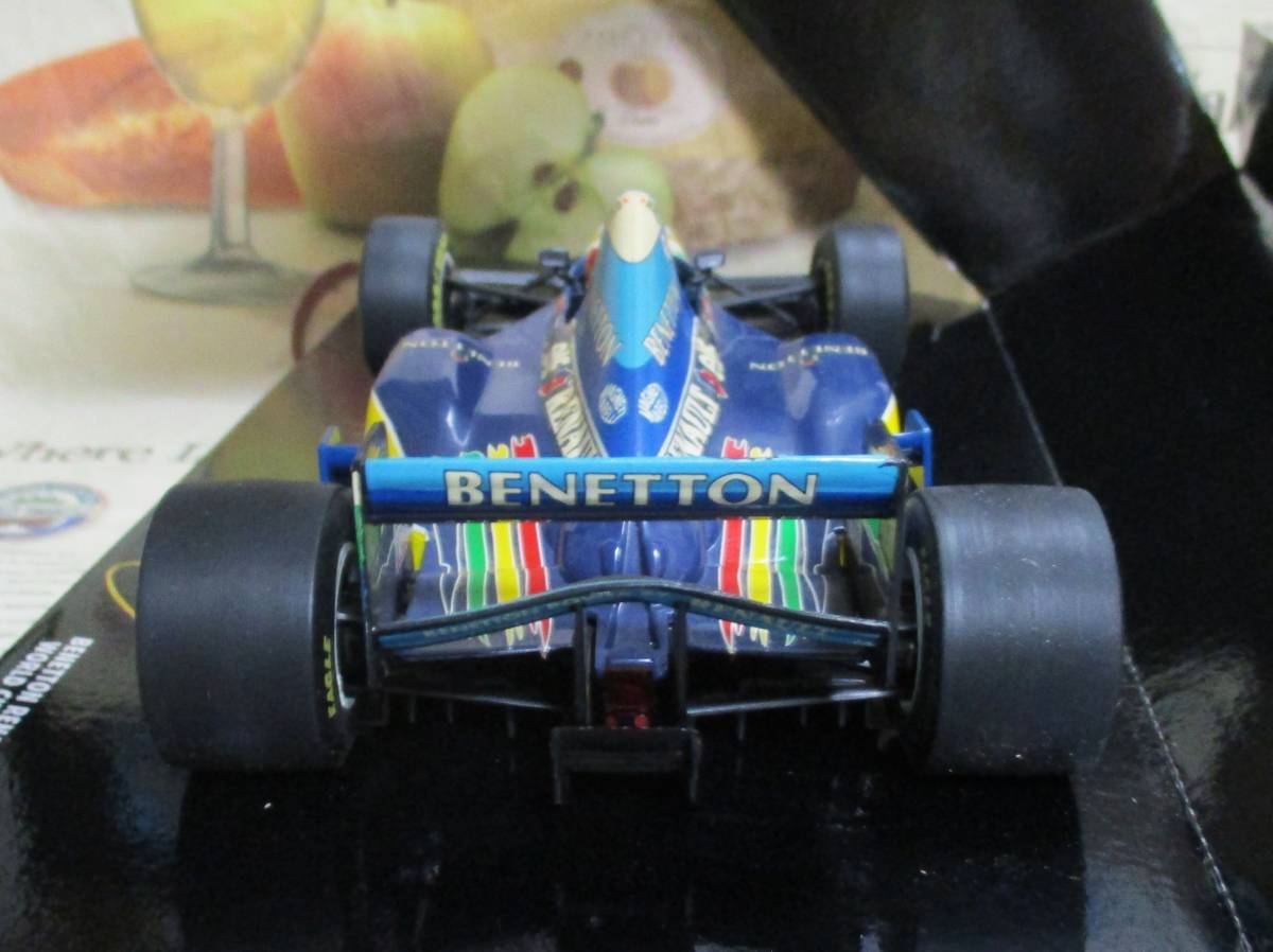 ☆絶版*Minichamps PMA*1/18*1995 Benetton Renault B195 #1 フランス 
