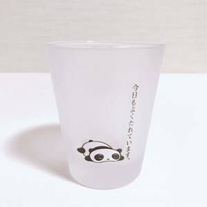  Tarepanda [San-X] солнечный X помутнение стекло gla лопата Mini высокий стакан сделано в Японии 