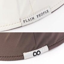 【大人のおしゃれ手帖 2022年8月号付録】PLAIN PEOPLE リバーシブルUVカット帽子（未開封品）_画像4